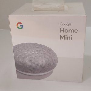 Google Home Mini new in box smart speaker gift tech device